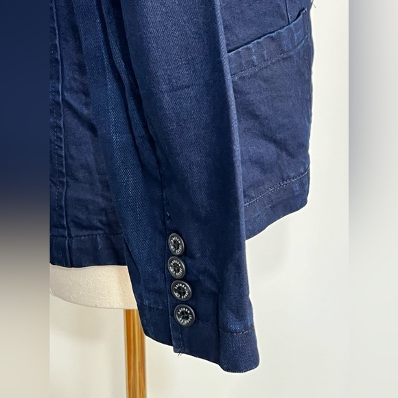 Lauren by Ralph Lauren Dark Denim Blazer - Picture 5 of 8